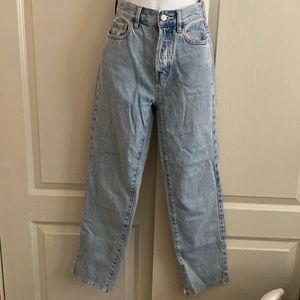 Pac Sun High Rise Straight Jeans